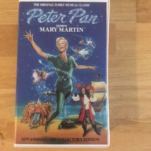 Peter Pan with Mary Martin VHS